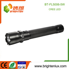 Cheap Wholesale Emergency Usage High Bright Powerful Aluminum 3D Size Battery 5W Cree Tactical Light